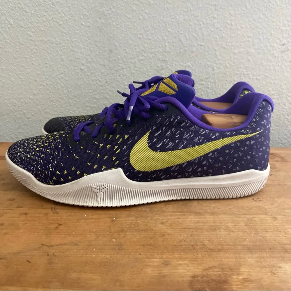 Nike Kobe Mamba Instinct Rage Court Fierce Purple Mens Sneakers 11.5 852473-500 - Picture 6 of 13